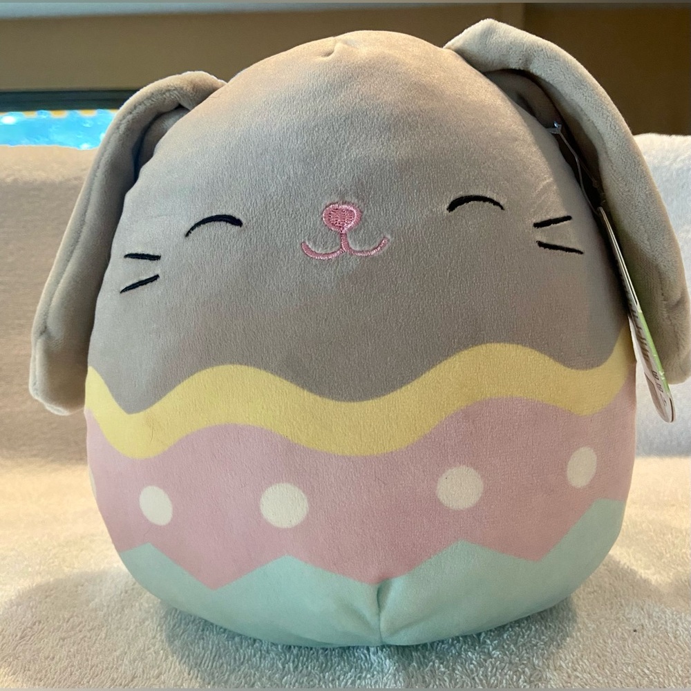 Squishmallow Blake the Easter Egg Bunny 8”